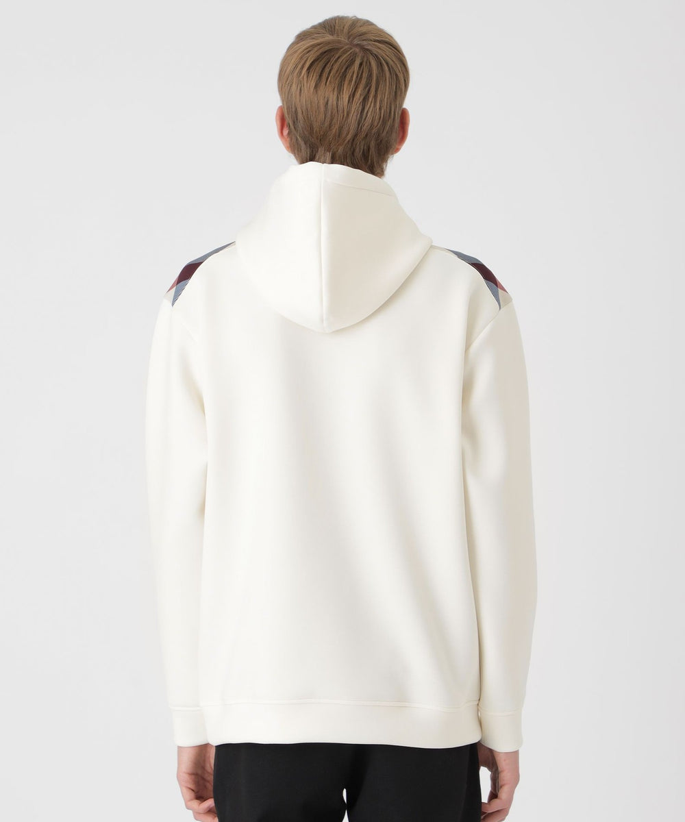 一部店舗限定】ショルダーチェックロゴフーディー（カットソー