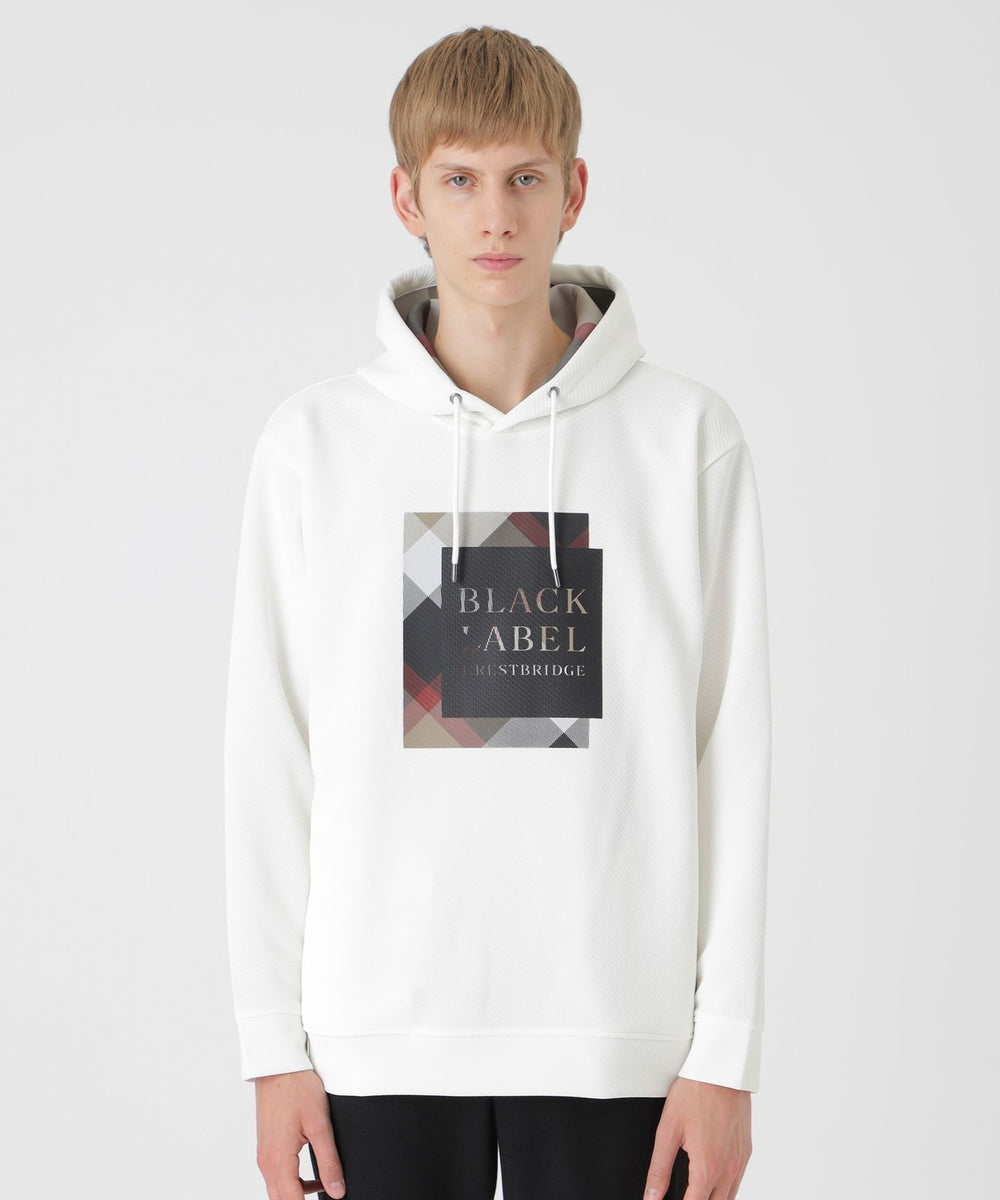 クレストブリッジチェックボックスグラフィックフーディー（カットソー