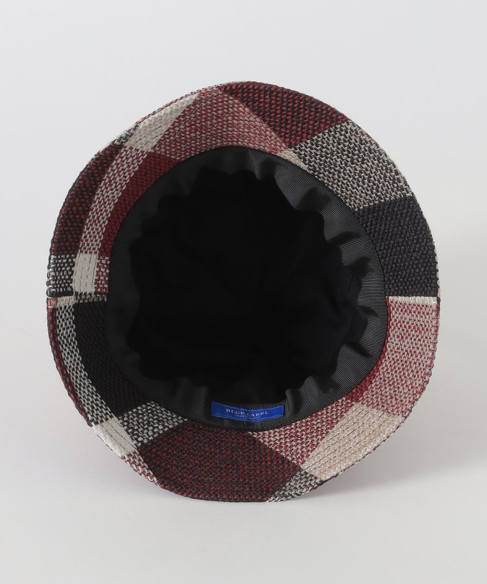 クレストブリッジチェックスラブプリペラバケットハット（ハット