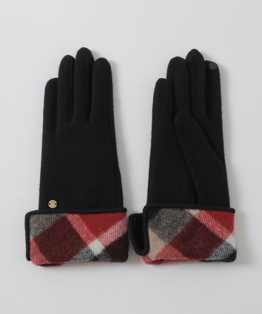 パーシャルクレストブリッジチェックグローブ（ハット/キャップ