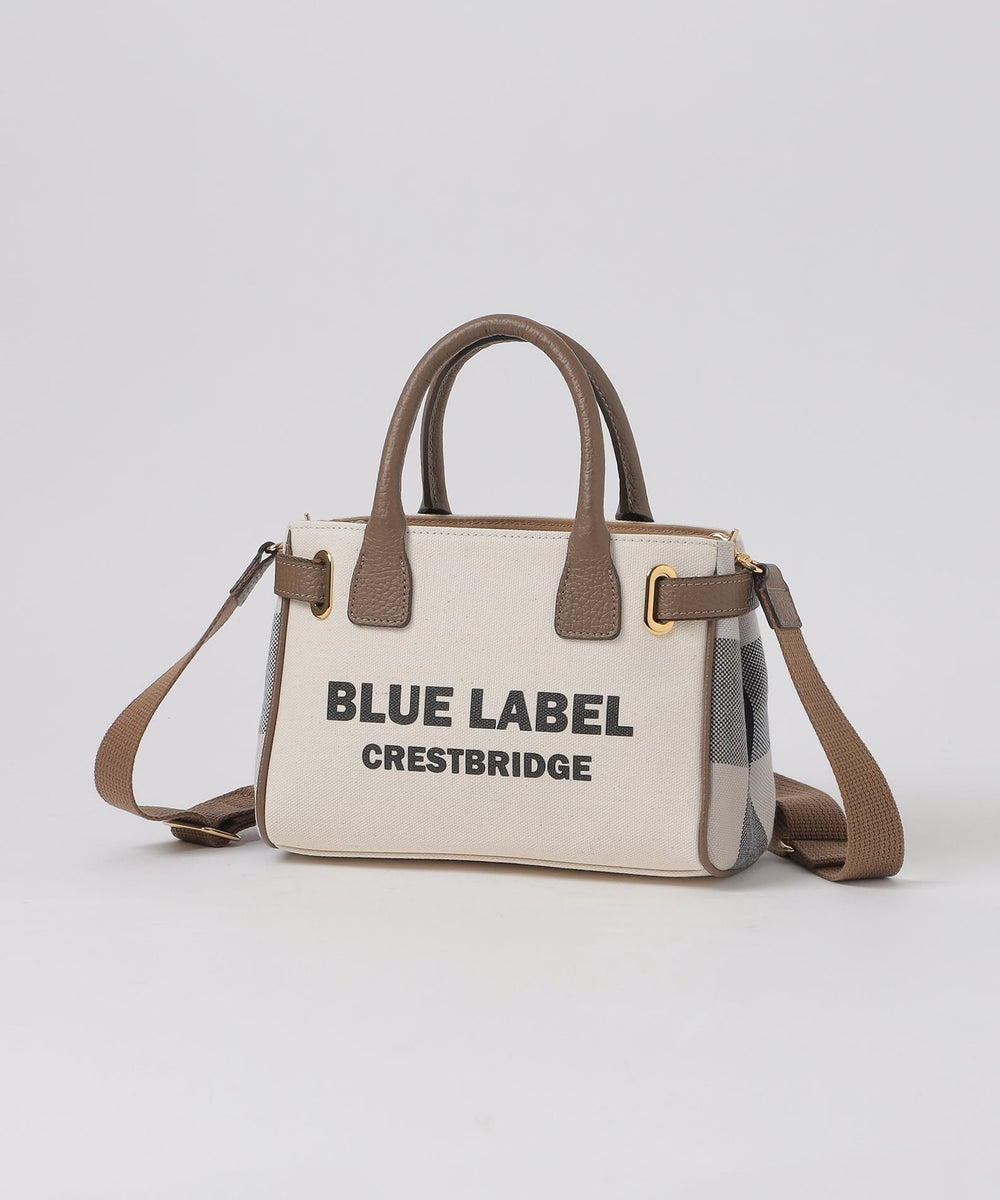 ロゴプリントハトメミニトート（バッグ）｜BLUE LABEL CRESTBRIDGE