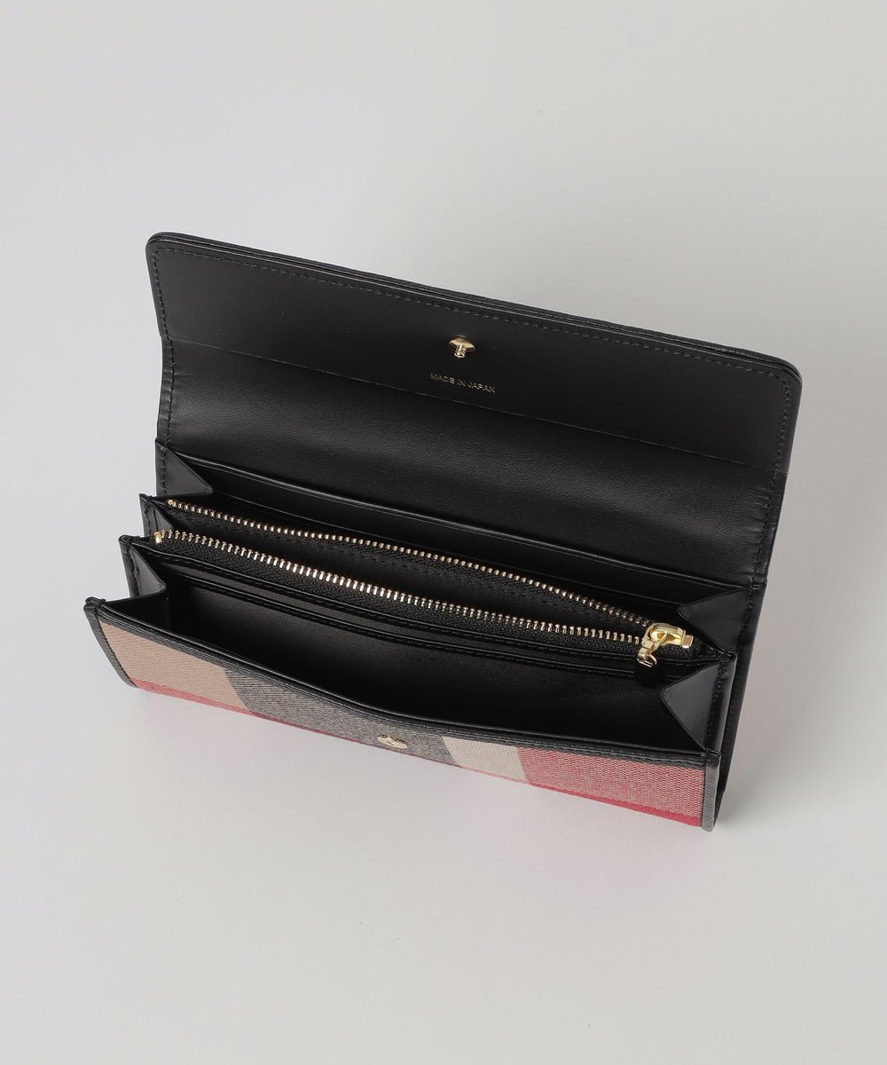 クレストブリッジチェックキャンバス長財布（ウォレット/ポーチ