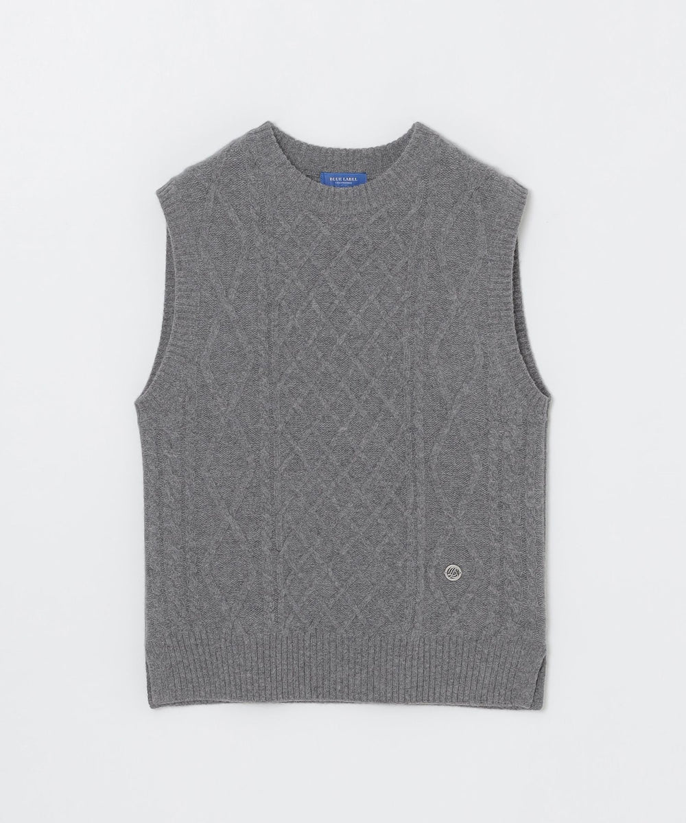 ニットベスト付きカットソー（ニットウェア）｜BLUE LABEL CRESTBRIDGE