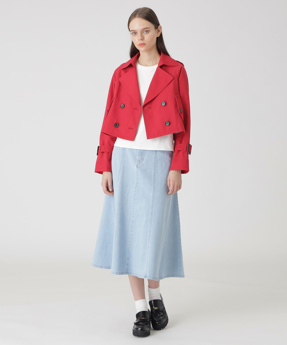 ショートトレンチコート（ジャケット/ブルゾン）｜BLUE LABEL