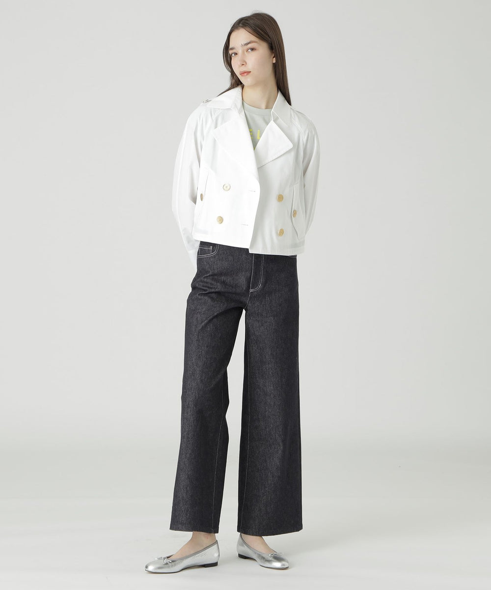 一部店舗限定】エンザイムシャンブレーショートコート（ジャケット