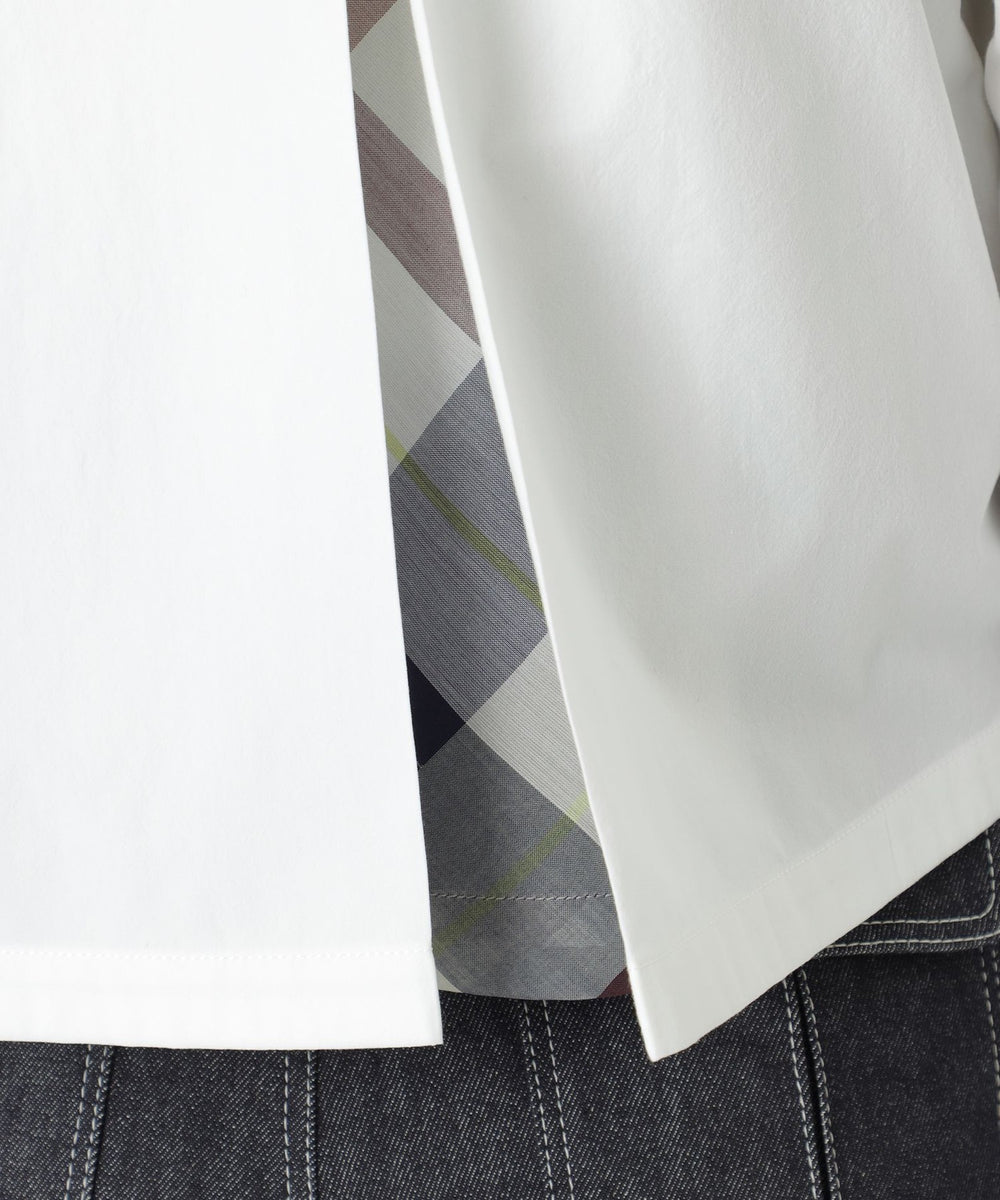 一部店舗限定】エンザイムシャンブレーショートコート（ジャケット