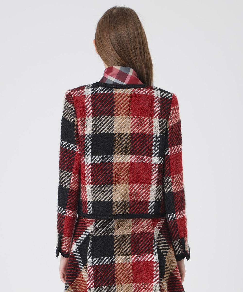 10th ANNIVERSARY】クレストブリッジチェックロービングツィード