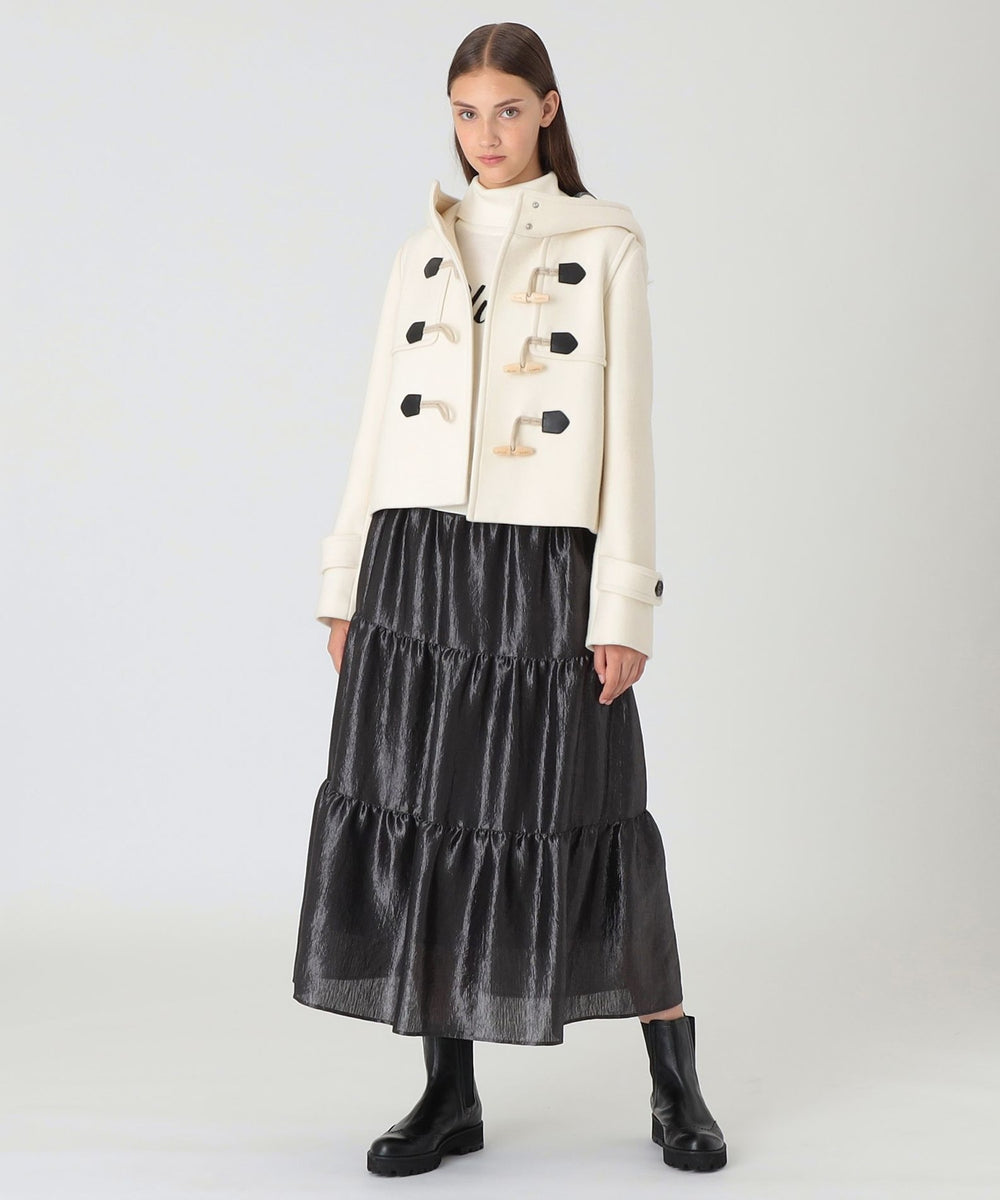 ツイルメルトンショートダッフルコート（コート）｜BLUE LABEL