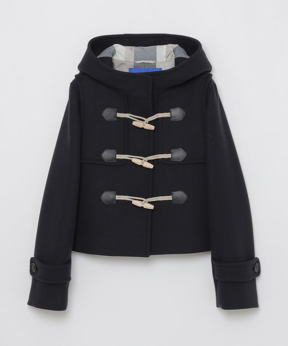 ツイルメルトンショートダッフルコート（コート）｜BLUE LABEL