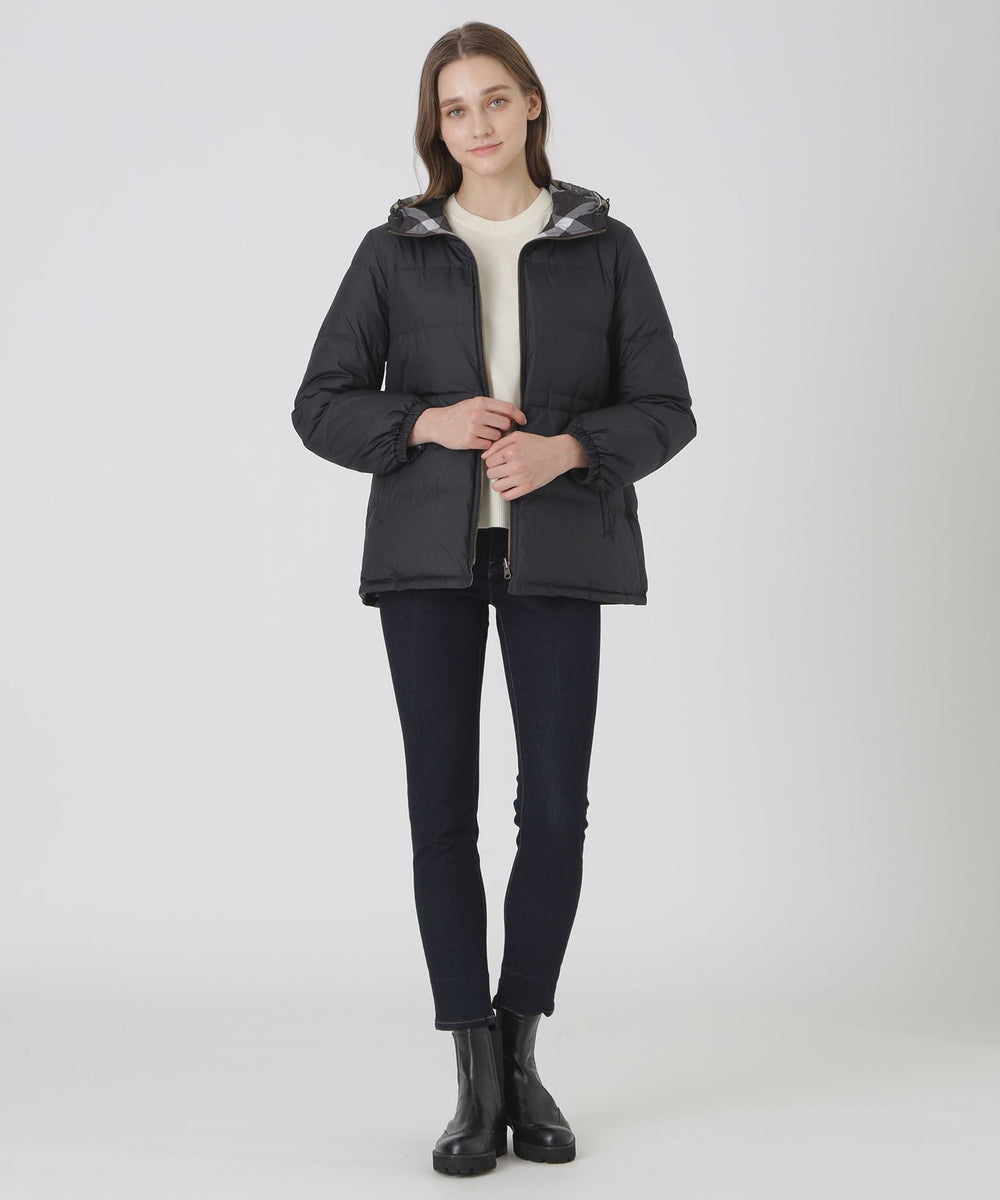 10th ANNIVERSARY】【はっ水】ストレッチタフタリバーシブルダウン