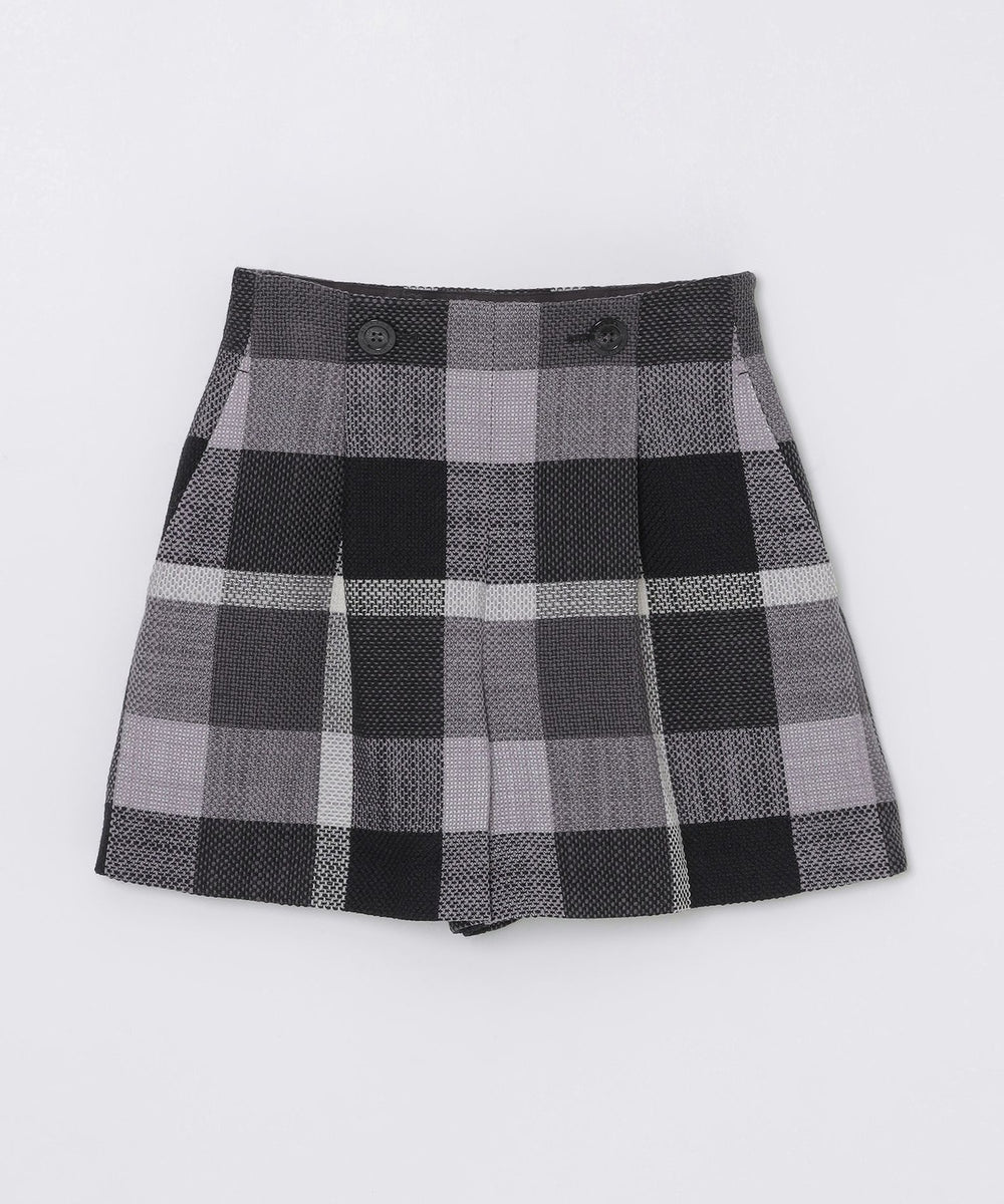 クレストブリッジチェックスラブプリペラキュロットパンツ（パンツ