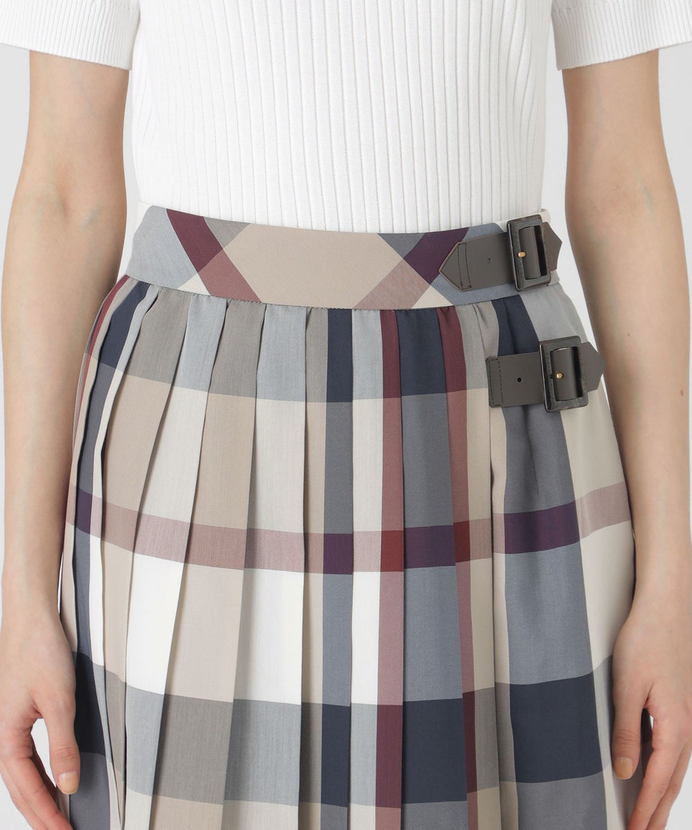 店舗限定】クレストブリッジチェックライトツイルスカート（スカート