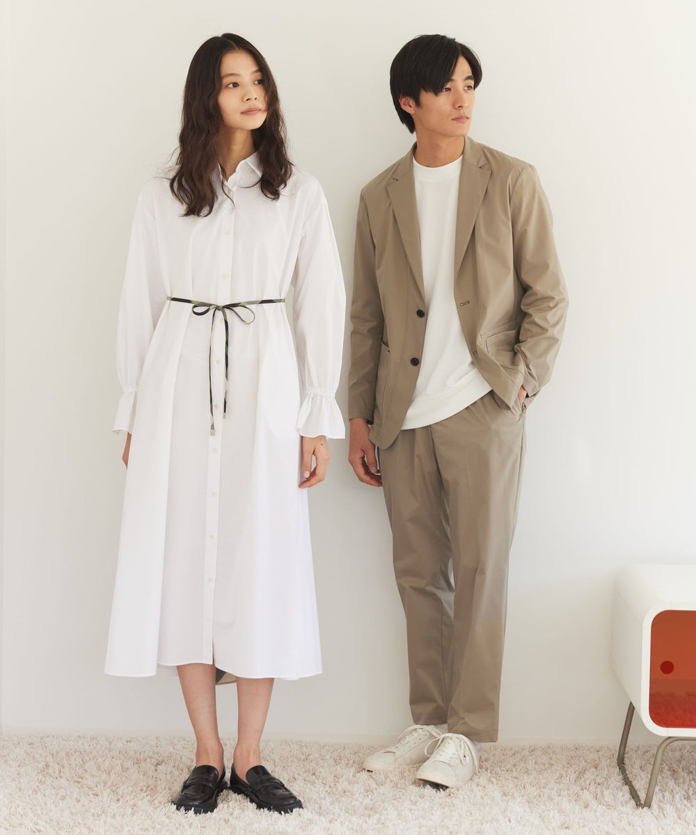 バックチェック切替シャツワンピース（ドレス）｜CB CRESTBRIDGE