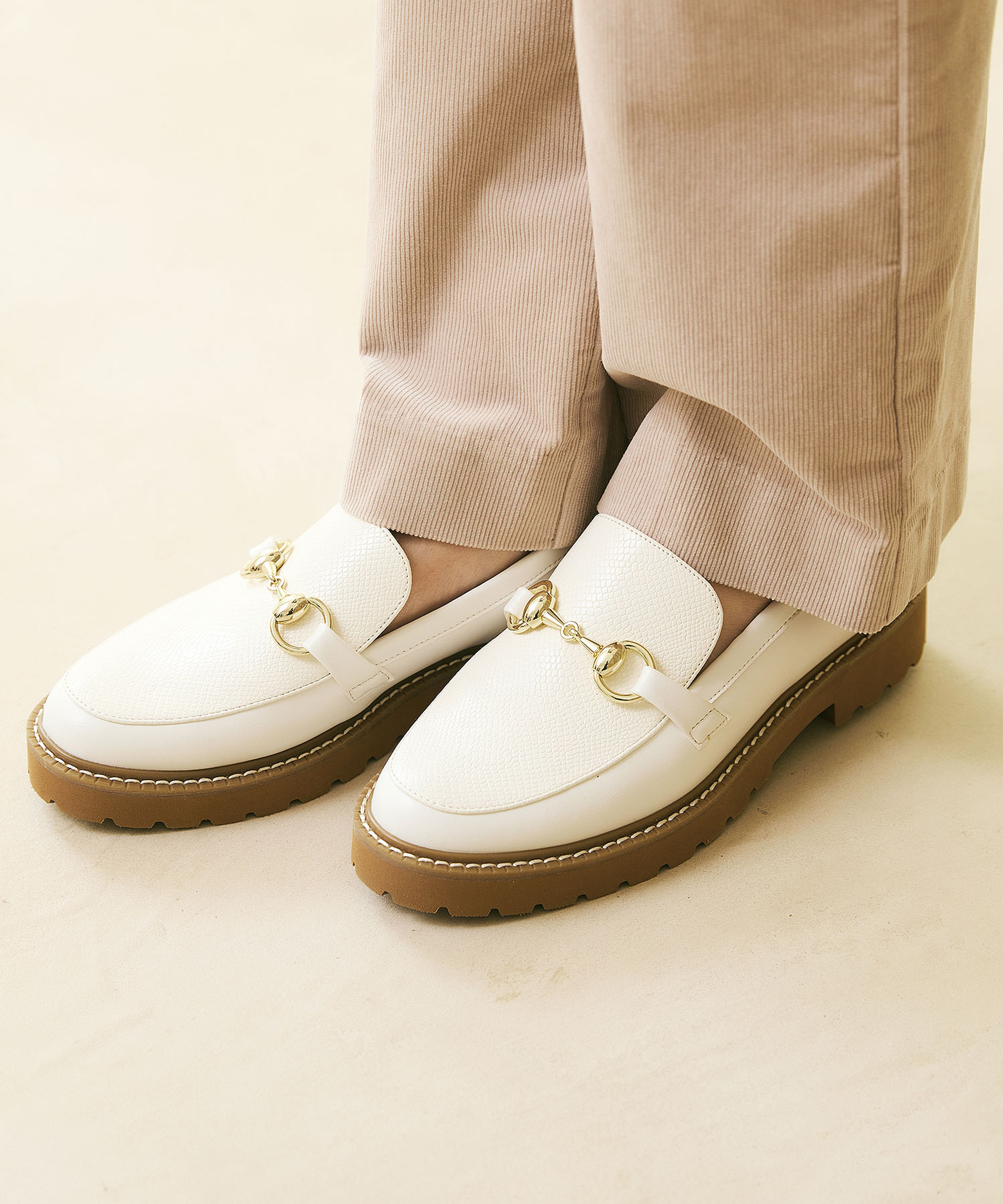 レディース ボリュームソール ビット ローファー【一部店舗限定】通販