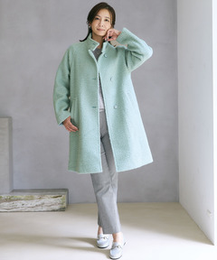 レディース ボア スタンドカラー コート【一部店舗限定】通販 [0204