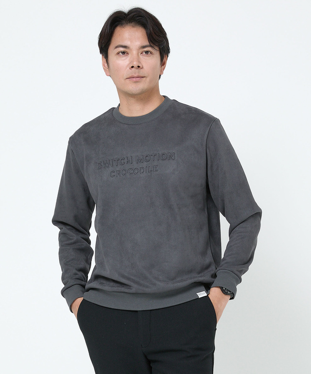 メンズ 微起毛 ロゴ トレーナー通販 [1502-55285] - クロコダイル