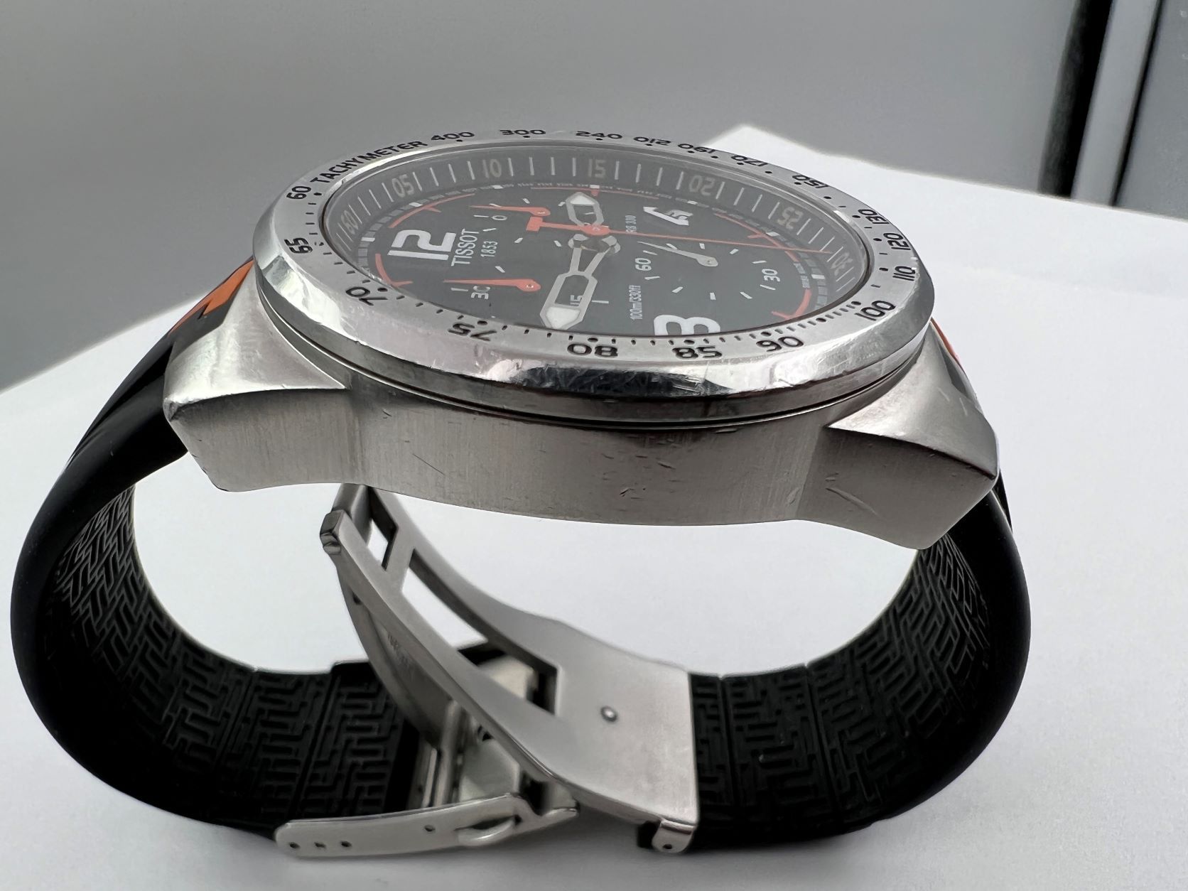 TISSOT PRS 330 T-Sport Chronograph T036417A Quartz Black Dial ALL