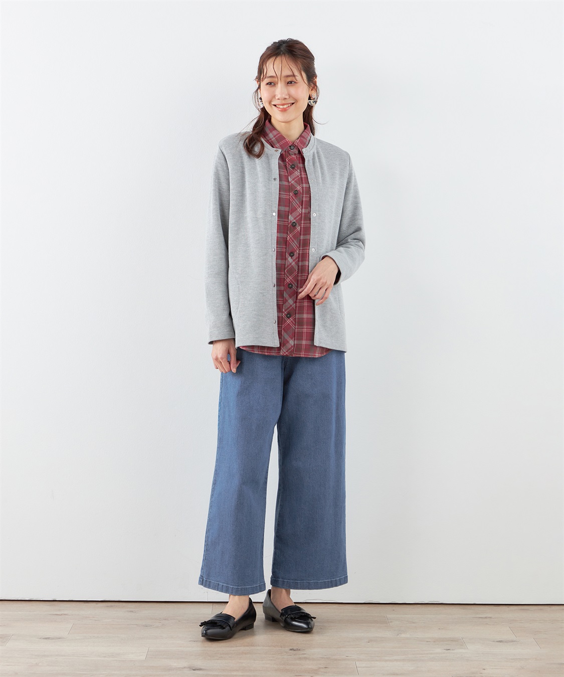 ダブルフェイスカーディガン DECOY｜クロスプラス公式通販サイト