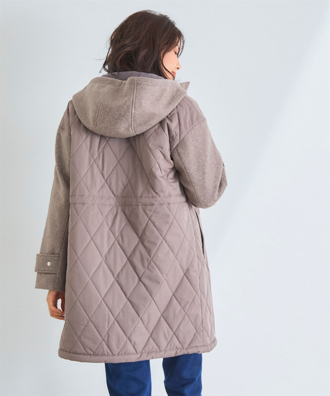 撥水》アクティかる 軽量ドッキングフードコート【CF/クロス