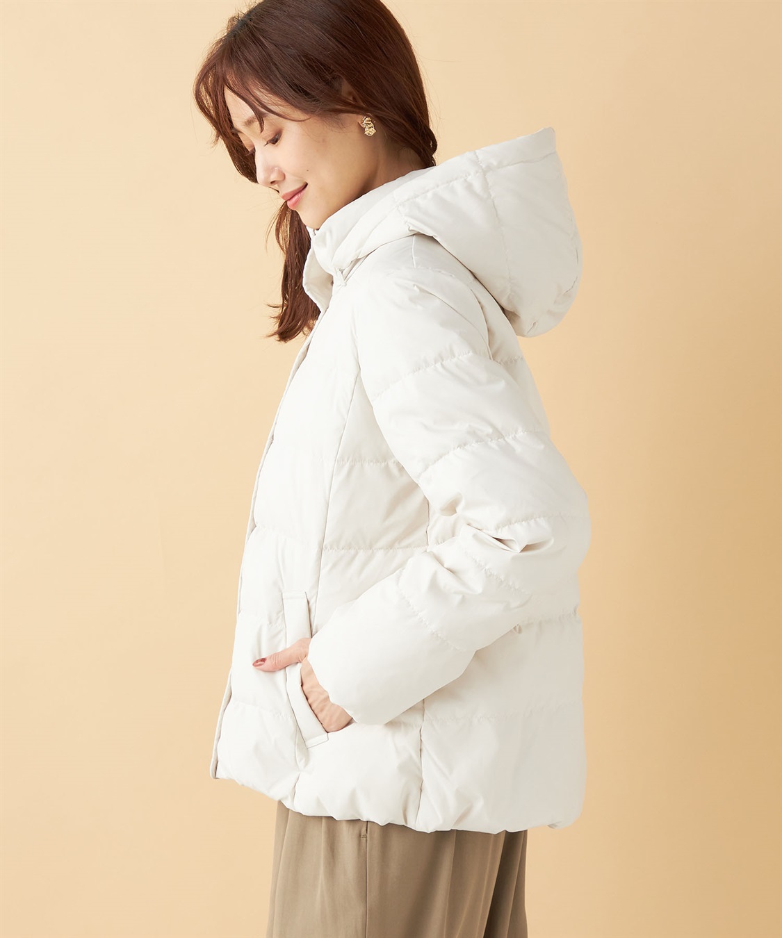 ショートダウンコート Petit Honfleur｜クロスプラス公式通販サイト