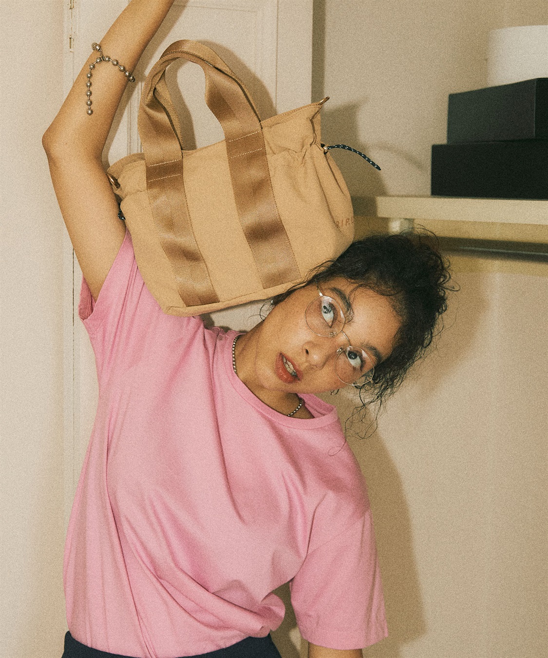 TRIP.INN】 仕切りたくさんミニトート Life Style by cross marche