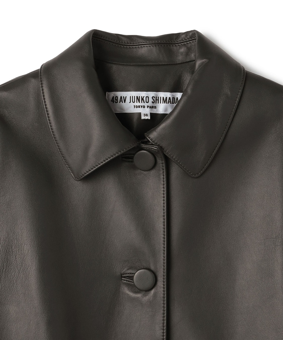 レザーロングコート 49AV JUNKO SHIMADA｜クロスプラス公式通販サイト