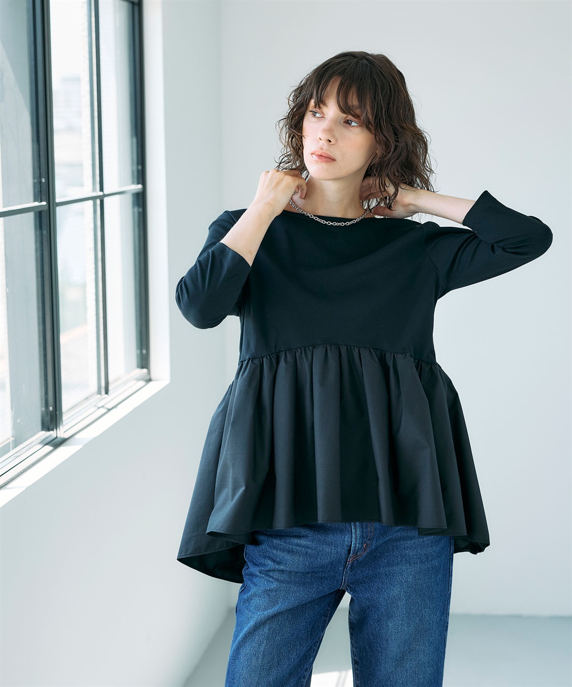 タイプライターペプラムトップス【マルチファンクション】 N.O.R.C