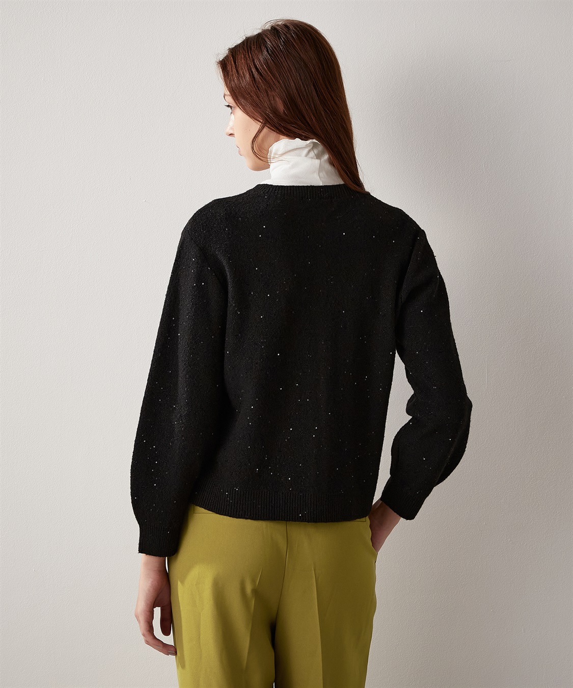 スパンコール ニットカーディガン LE SOUK HOLIDAY｜クロスプラス公式