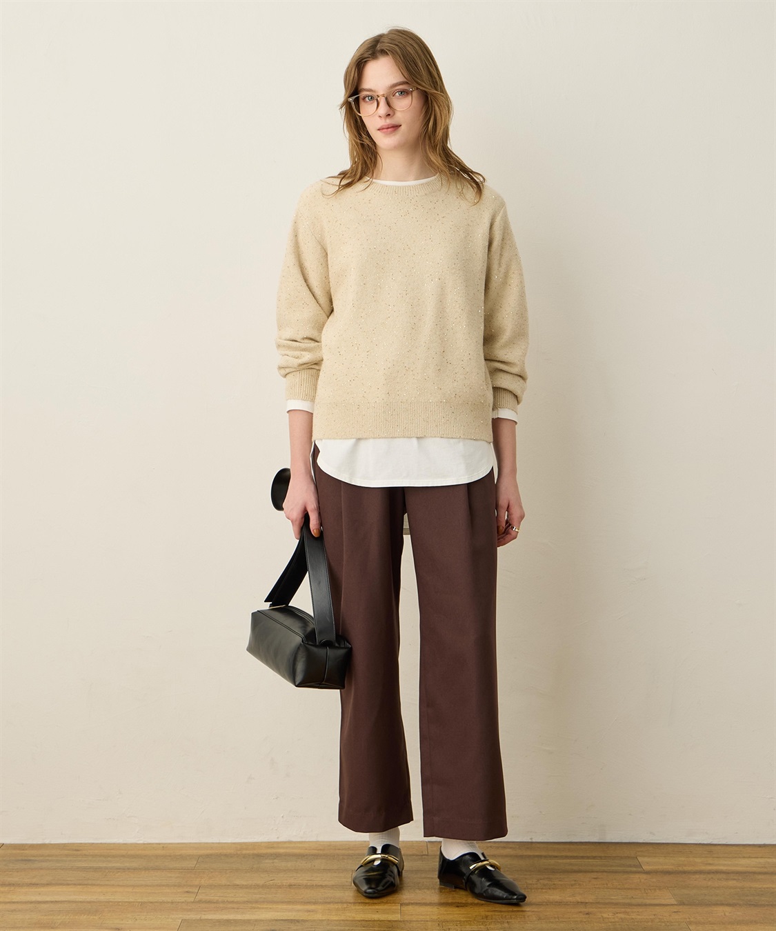 スパンコールニットプルオーバー LE SOUK HOLIDAY｜クロスプラス公式