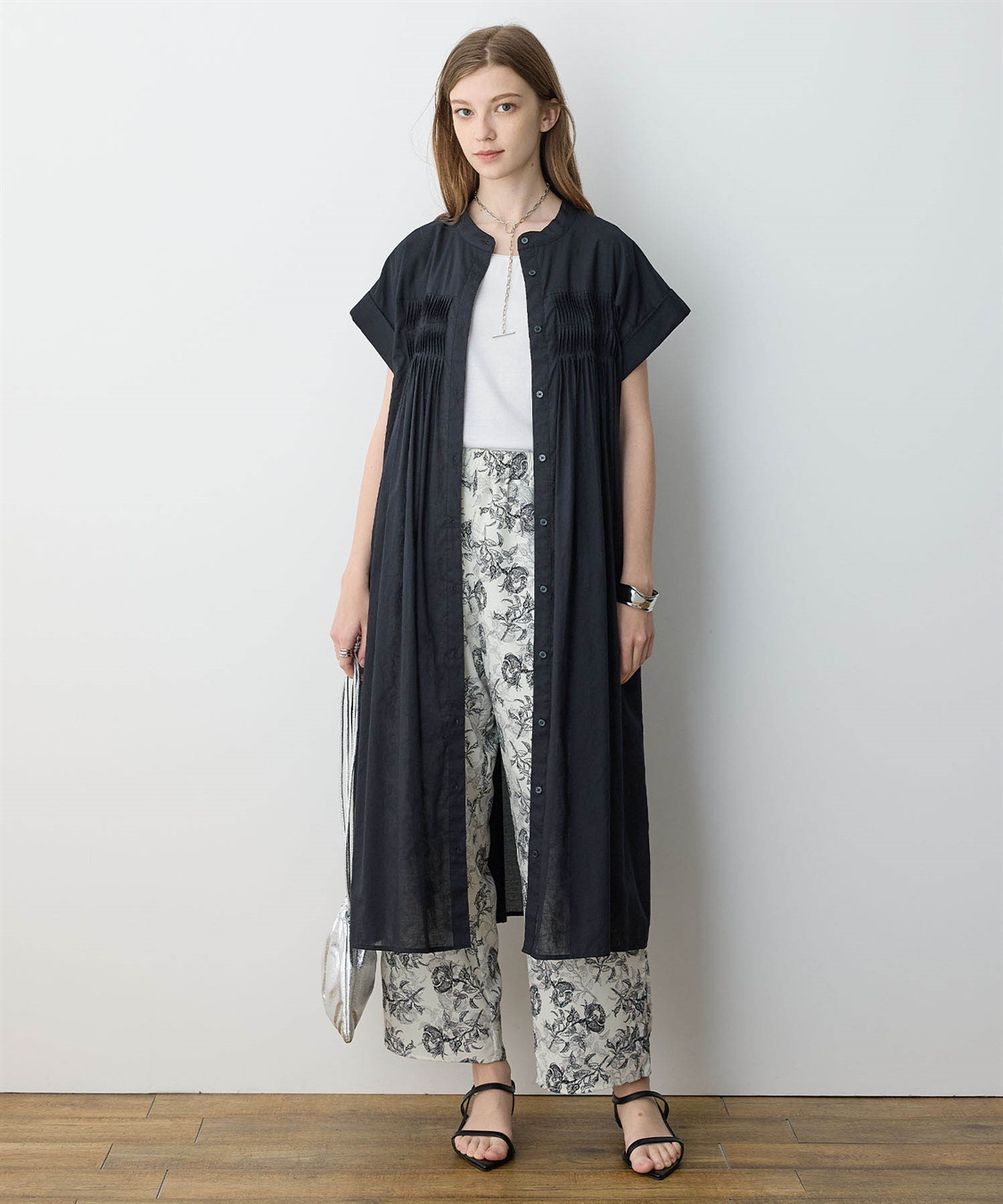 タックデザインワンピース LE SOUK HOLIDAY｜クロスプラス公式通販サイト