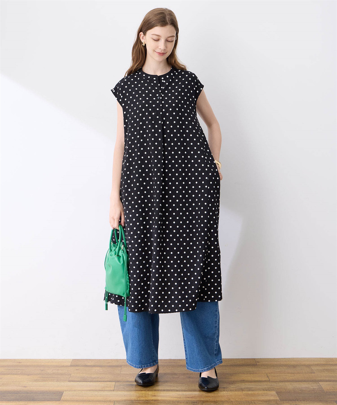 スキッパーサッカーワンピース LE SOUK HOLIDAY｜クロスプラス公式通販