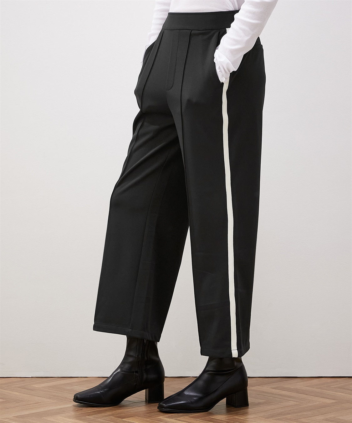 ジョーゼットサイドラインパンツ LE SOUK HOLIDAY｜クロスプラス公式