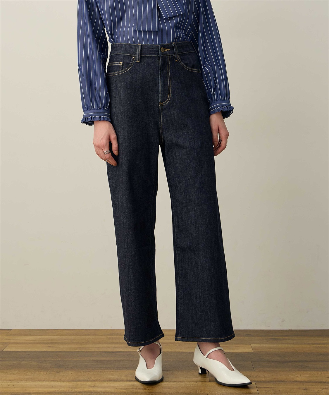 ワイドデニムパンツ LE SOUK HOLIDAY｜クロスプラス公式通販サイト