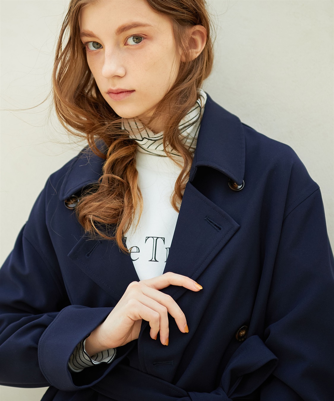 ツイルトレンチコート LE SOUK HOLIDAY｜クロスプラス公式通販サイト