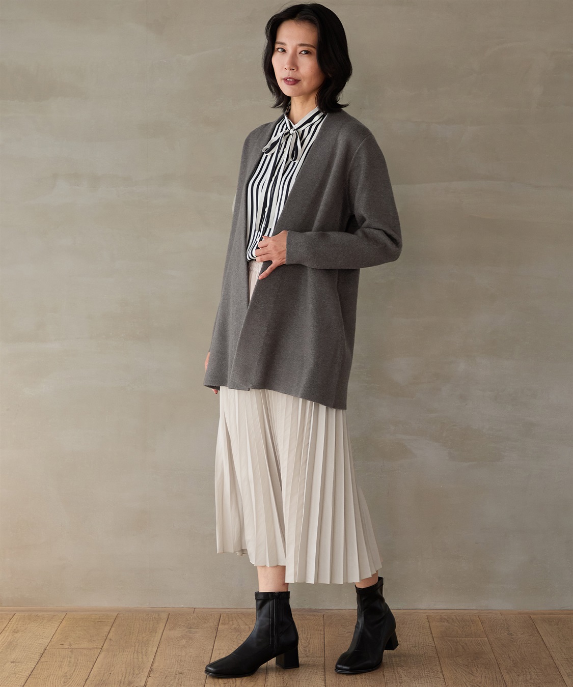 コーディガン A/C DESIGN BY ALPHA CUBIC｜クロスプラス公式通販サイト