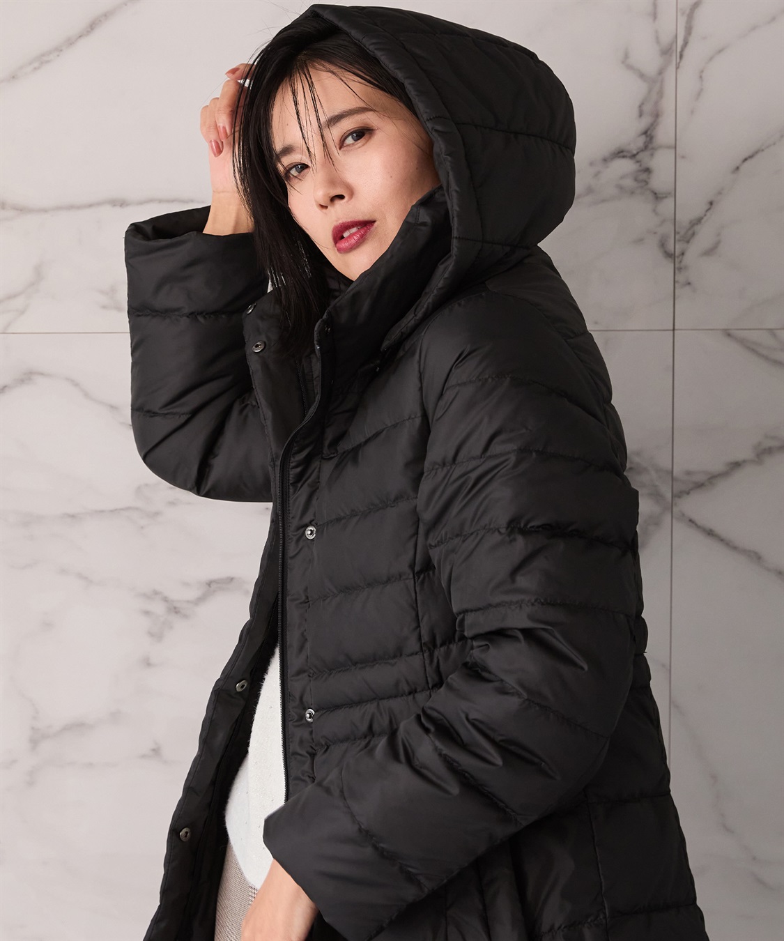 ロングダウンコート A/C DESIGN BY ALPHA CUBIC｜クロスプラス公式通販