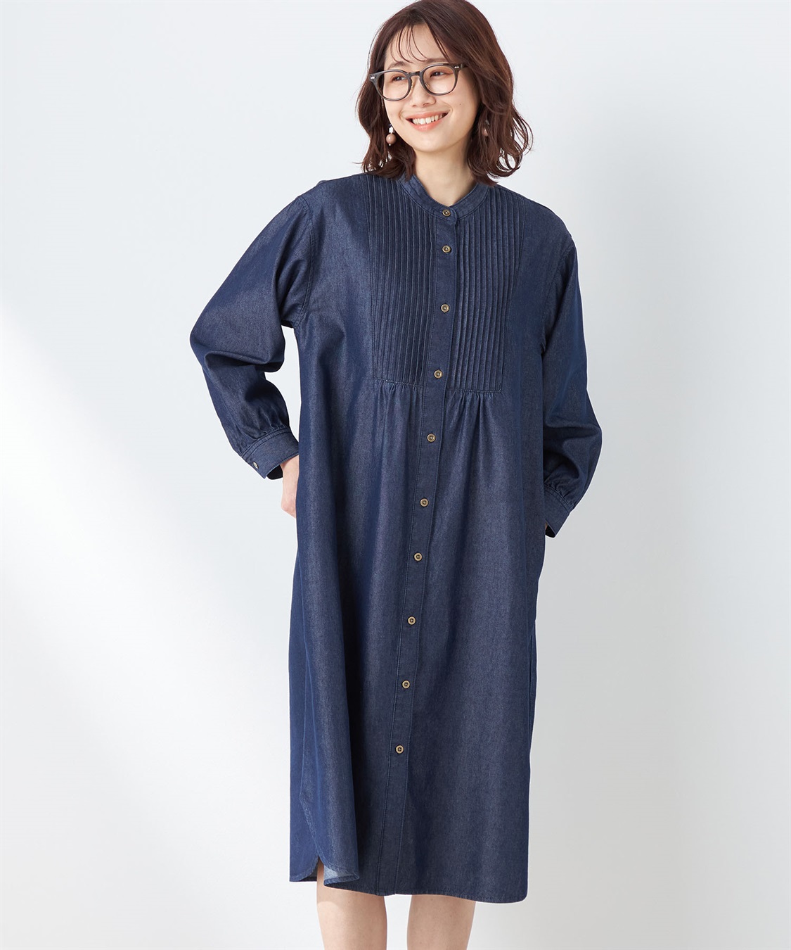 タックスリーブシャツワンピース Petit Honfleur｜クロスプラス公式