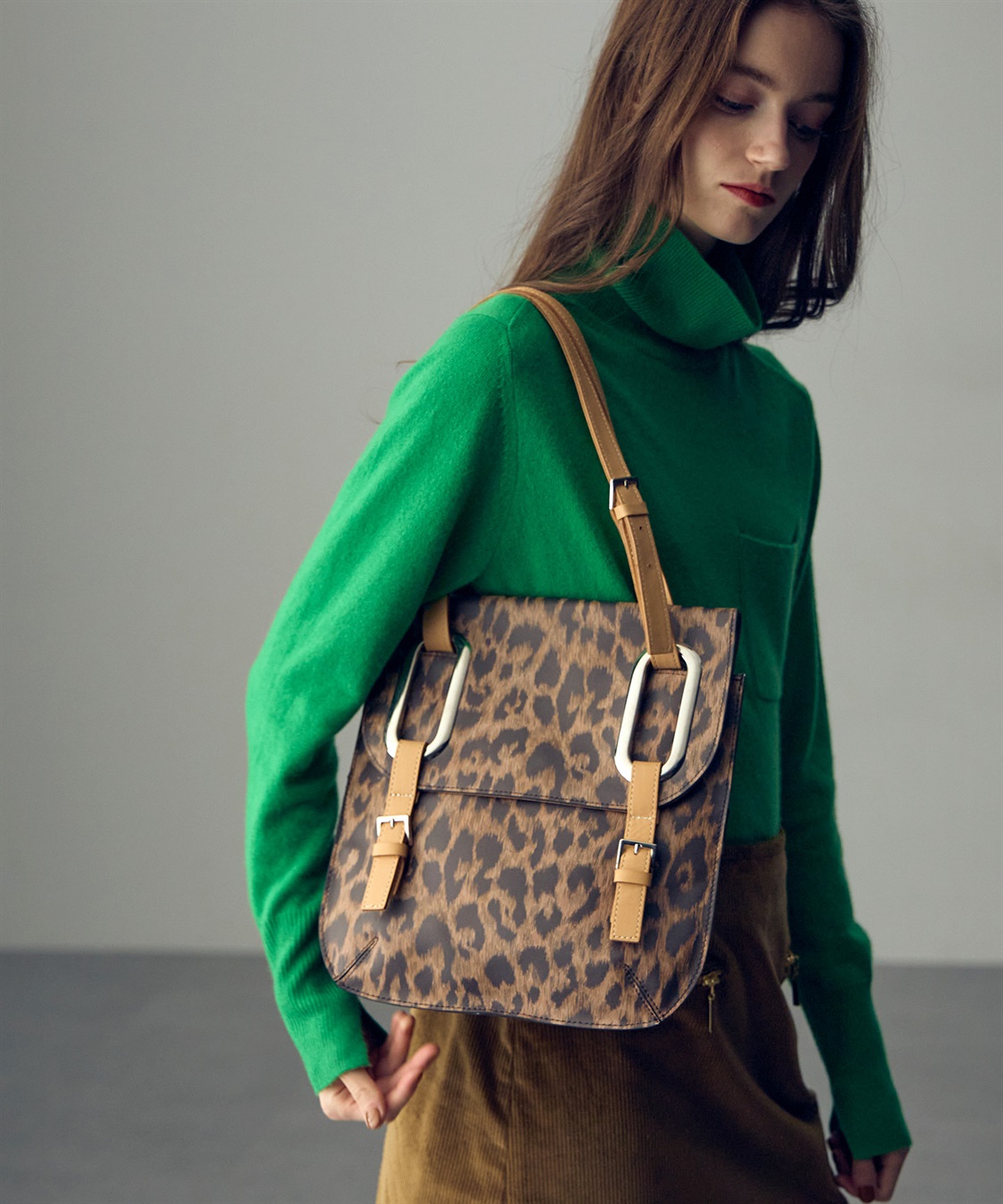 レオパードレザーバッグ JUNKO SHIMADA｜クロスプラス公式通販サイト