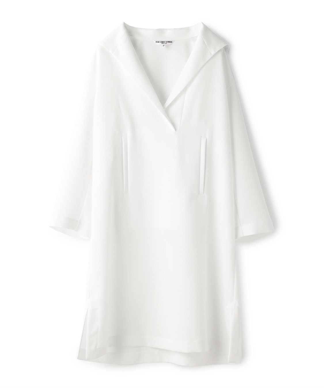 ダブルクロスセーラーカラーワンピース 49AV JUNKO SHIMADA｜クロス