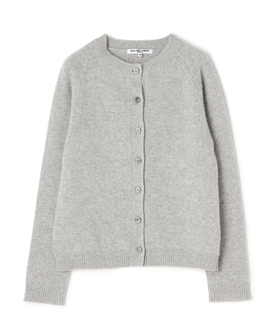 クルーネックカシミアカーディガン 49AV JUNKO SHIMADA｜クロスプラス