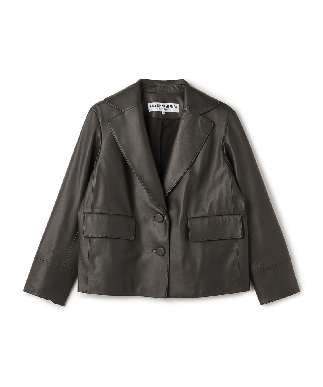 ゴートレザージャケット 49AV JUNKO SHIMADA｜クロスプラス公式通販サイト