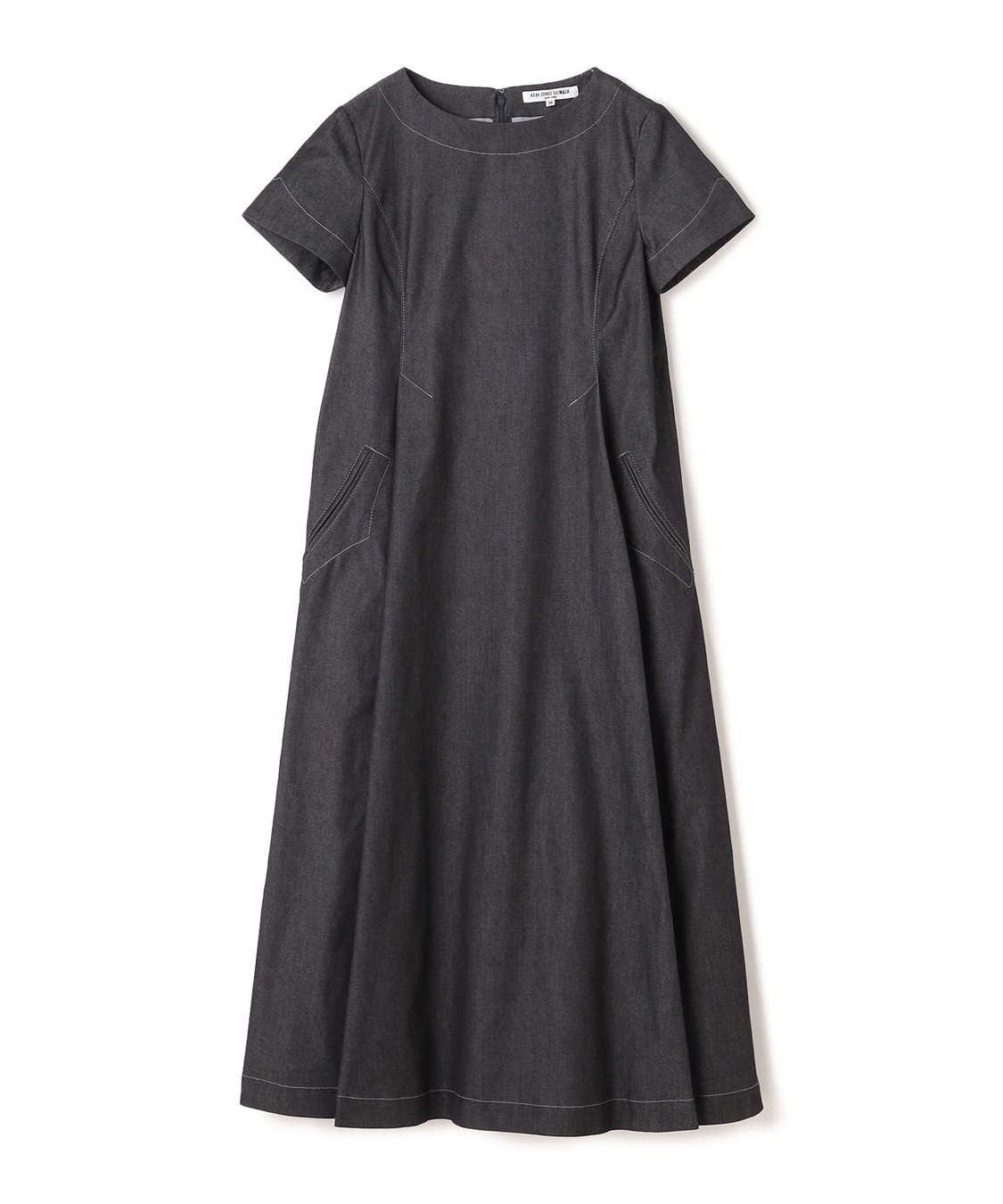 Aライン半袖ワンピース 49AV JUNKO SHIMADA｜クロスプラス公式通販サイト