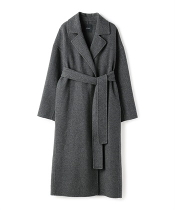 ウールメルトンロングリバーコート N.O.R.C｜クロスプラス公式通販サイト