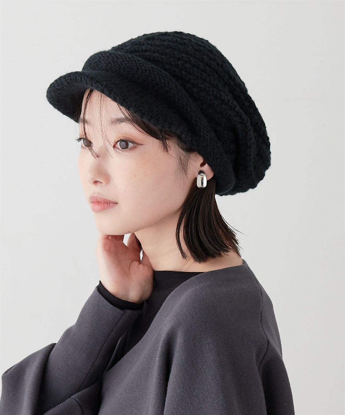 RUDE GALLERY キャスケット ブラック 23AW SIZE 4