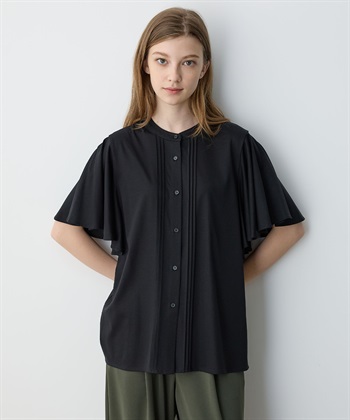 フリルブラウス LE SOUK HOLIDAY｜クロスプラス公式通販サイト