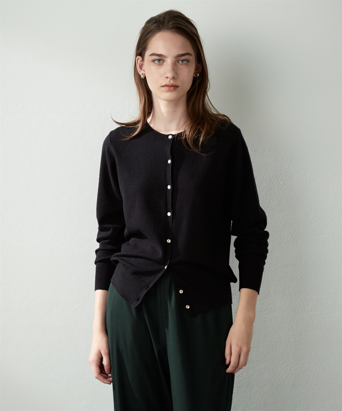 金ボタンカーディガン LE SOUK HOLIDAY｜クロスプラス公式通販サイト