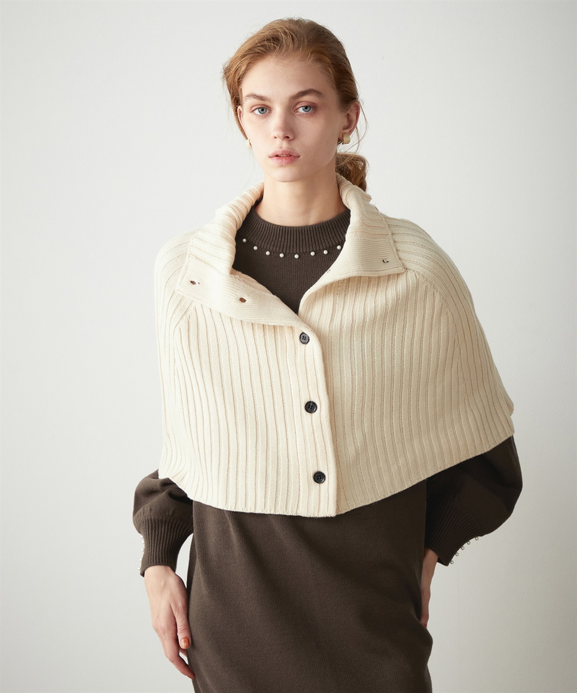 ニットポンチョ LE SOUK HOLIDAY｜クロスプラス公式通販サイト