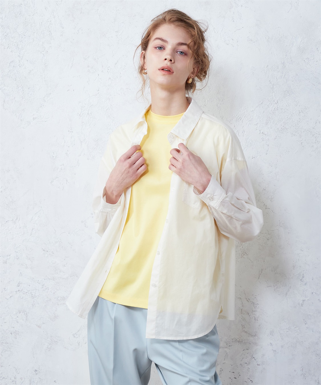 コットンシルクシャツ LE SOUK HOLIDAY｜クロスプラス公式通販サイト
