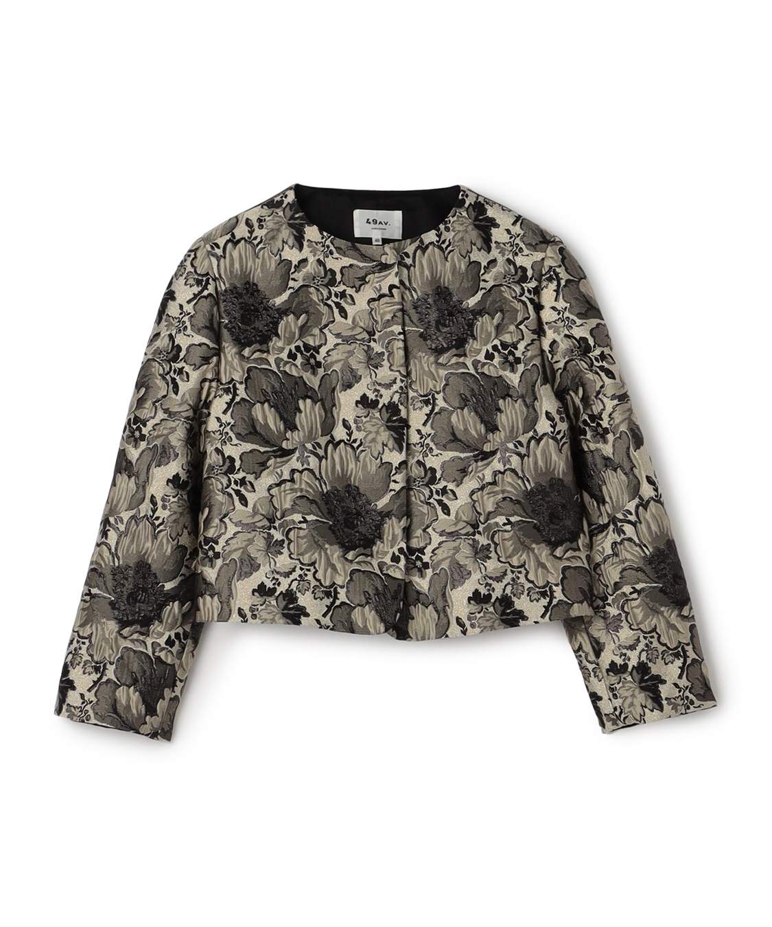 総柄ノーカラージャケット 49AV JUNKO SHIMADA｜クロスプラス公式通販