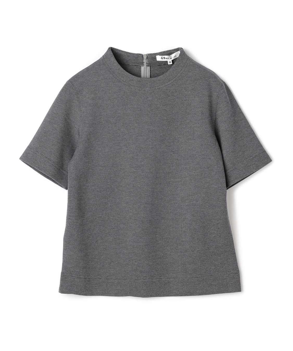 テンセル混ハイネック半袖カットソー 49AV JUNKO SHIMADA｜クロス